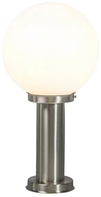 Lampă de stradă exterioară inteligentă din oțel inoxidabil 50 cm cu Wi-Fi A60 - Sfera