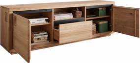 Comodă TV lemn masiv Urban Loft, 170 × 40 × 56 cm