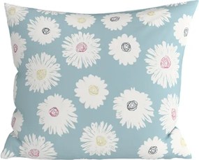 Husa pentru perna din microfibra FLORENCO 45x45 cm, albastru