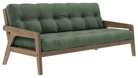 Canapea verde extensibilă 204 cm Grab - Karup Design