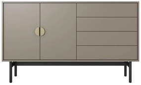 Comodă Stellia S5  (cappuccino + negru). 1099087
