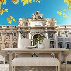 Fototapet Fontana di Trevi în Roma