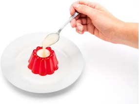 Set 4 forme pentru budincă Metaltex, ø 8 x 7 cm