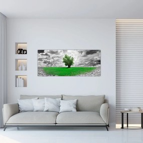 Tablou - O bucată de natură în oraș (120x50 cm)