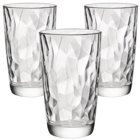 Set pahare de long drink Diamond, 470 ml, 3 buc., 470 ml