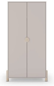 Șifonier de copii crem din lemn de pin 93x180 cm Enola – Marckeric