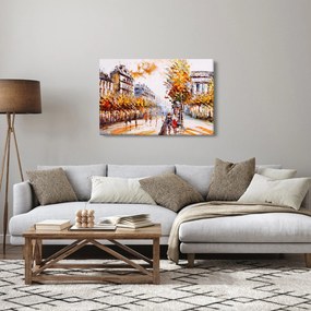 Tablou - Strada din Paris (90x60 cm)