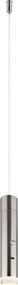 Globo 16060N - Lampă LED reîncărcabilă 2în1 PELO, LED/2W/230/5V, crom mat, control tactil (dimmer)