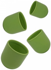 PAHAR CAFEA NOVUM VERDE DESCHIS (PANTONE Green Forest, 250ML) GRESIE GLAZURATA MANUAL