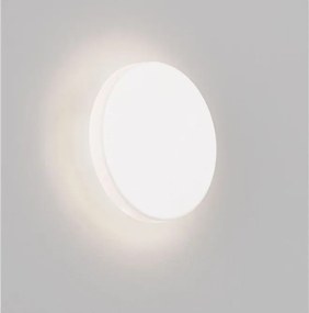 Aplica lumina ambientala pentru fatade IP65 ELLUX alb 10cm