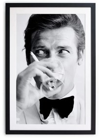 Poster cu ramă Little Nice Things James Bond, 40 x 30 cm