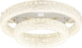 Globo 67387-60D - Plafonieră LED reglabilă LAUREL LED/60W/230V transparentă+telecomandă