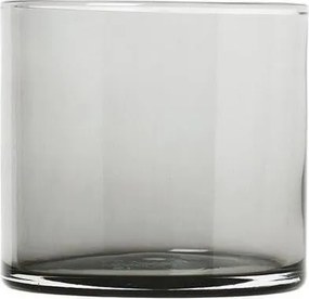 Set 2 pahare Blomus Mera, 200 ml, negru transparent