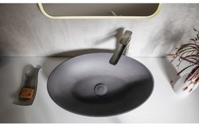 Sapho - Lavoar pentru blat FORMIGO 60 x 40 cm beton/antracit