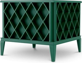 Ghiveci, Suport flori pentru exterior Ocean Club, verde, 119904 HZ