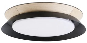 Lustra / Plafoniera LED design modern 45cm TENDER neagra