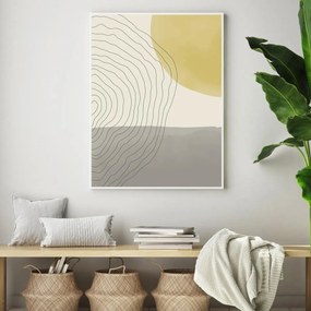 Poster - Abstracție pictată (A4)