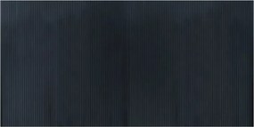 vidaXL Covor dreptunghiular, gri, 100x200 cm, bambus