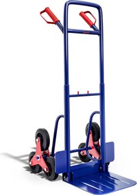 Cărucior pentru scări CART, max. 200kg, albastru Gardebruk