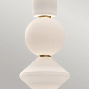 Alora Mood ALM-BIJOU-P3-GD - Lustră LED BIJOU suspendată pe cablu, 20 W, 230 V, 3000 K, auriu