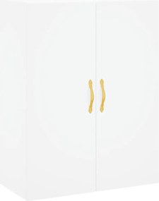 vidaXL Dulap cu montaj pe perete, alb, 69,5x34x90 cm