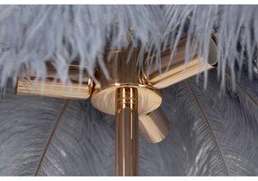 Lampadar gri/auriu (înălțime 160 cm) Palm – Mauro Ferretti