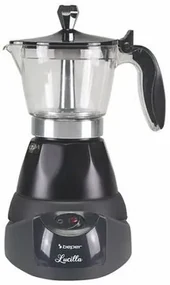 Beper BC040N aparat electric de cafea Moka pentru3 cești