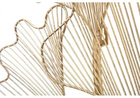 Decorațiune de perete din metal 79x68 cm Leaf – Mauro Ferretti