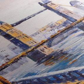 Tablou - Pictură oraș (70x50 cm)