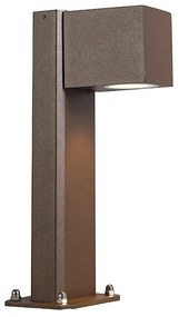 Lampă inteligentă de exterior, de podea, maro rugină, 30 cm, IP44, incl. WiFi GU10 - Baleno