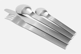 Tacâmuri argintii din oțel inoxidabil 24 buc. Boldi – FABINI