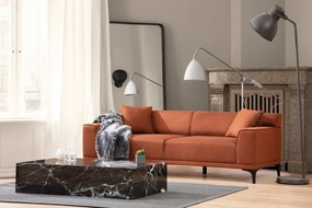 Canapea cu 3 Locuri Petra 3, Caramiziu