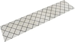 vidaXL Covor de bucătărie lavabil Square, 60x300 cm, catifea