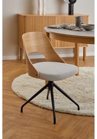 Scaun de dining bej/în culoare naturală Lucy – Actona