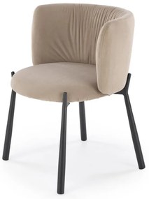 Scaun K531 velvet bej