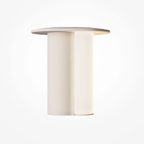 Veioza LED portabila/reincarcabila ASYM bej