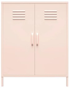 Dulap roz din metal 40x102x80 cm Mission District – Støraa