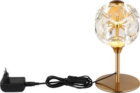 Globo 16047T - Lampă de birou LED VIRINA LED/8W/230V 3000K aurie