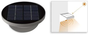 Corp de iluminat LED solar cu senzor Philips 17808/87/16 MYGARDEN DUSK 1xLED/1W/3,7V