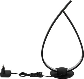 Globo 58492B - Lampă de masă LED TRINA LED/6W/230V neagră