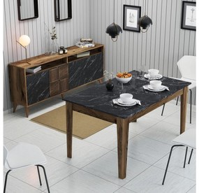 Mobilier living Milhouse (Nuc + Negru). 1088734