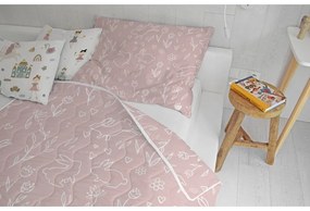 Set pilotă și față de pernă din bumbac satinat matlasat 140x200 cm – Butter Kings