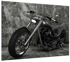 Tablou cu motocicleta (70x50 cm), în 40 de alte dimensiuni noi