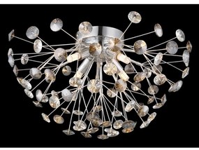 Plafoniera design elegant KATRINA 45cm crom 64135DC GL