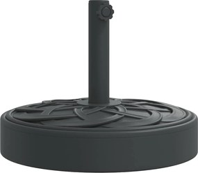 vidaXL Suport umbrelă pentru stâlpi Ø38 / 48 mm, 25 kg, rotund