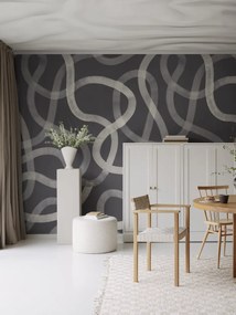 Fototapet, Serpentine, Graphite, Rebel Walls