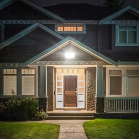 Proiector LED exterior 100 W, 230 V, 4500 K, IP65, gri