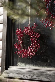 IB Laursen Coroana artificiala cu fructe de padure rosii