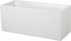 Ghiveci grădină EDA EDA Graphit Alb polipropilenă Plastic 99,5 x 39 x 43 cm