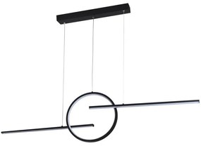 Lustra LED suspendata design modern LAUREN BK